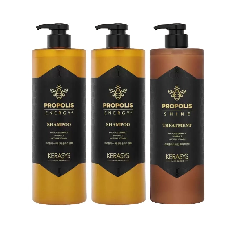 プロポリスシャンプ(1000ml) 2個+トリートメント(1000ml) 1個