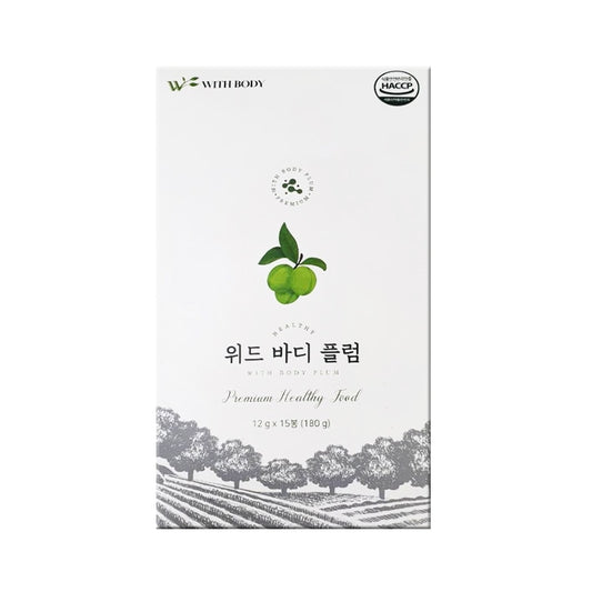 【ウィズボディ】 ウィズ ボディ プラム 15粒(15回分) 30粒(30回分) 便秘 うめ 腸健康 口臭 お通じ 韓国サプリ