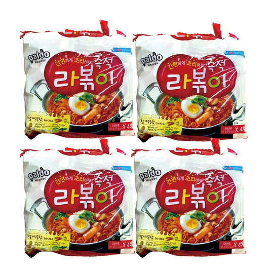 ラーポキ 袋麺 ラーメン＆トッポッキ 16個(1個145g)/ 8袋 /韓国ラーメン