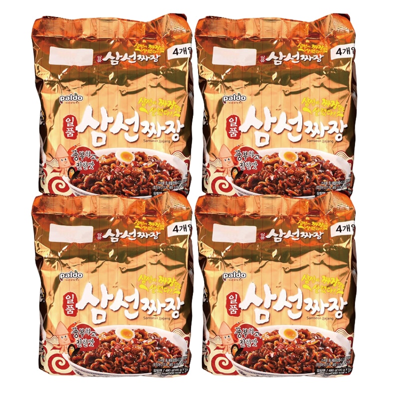 三鮮ジャジャン サムソンチャジャン麺 らーめん16個(1個135g)/ 8袋 /韓国ラーメン